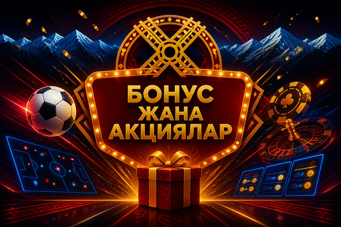 Бонус жана акциялар