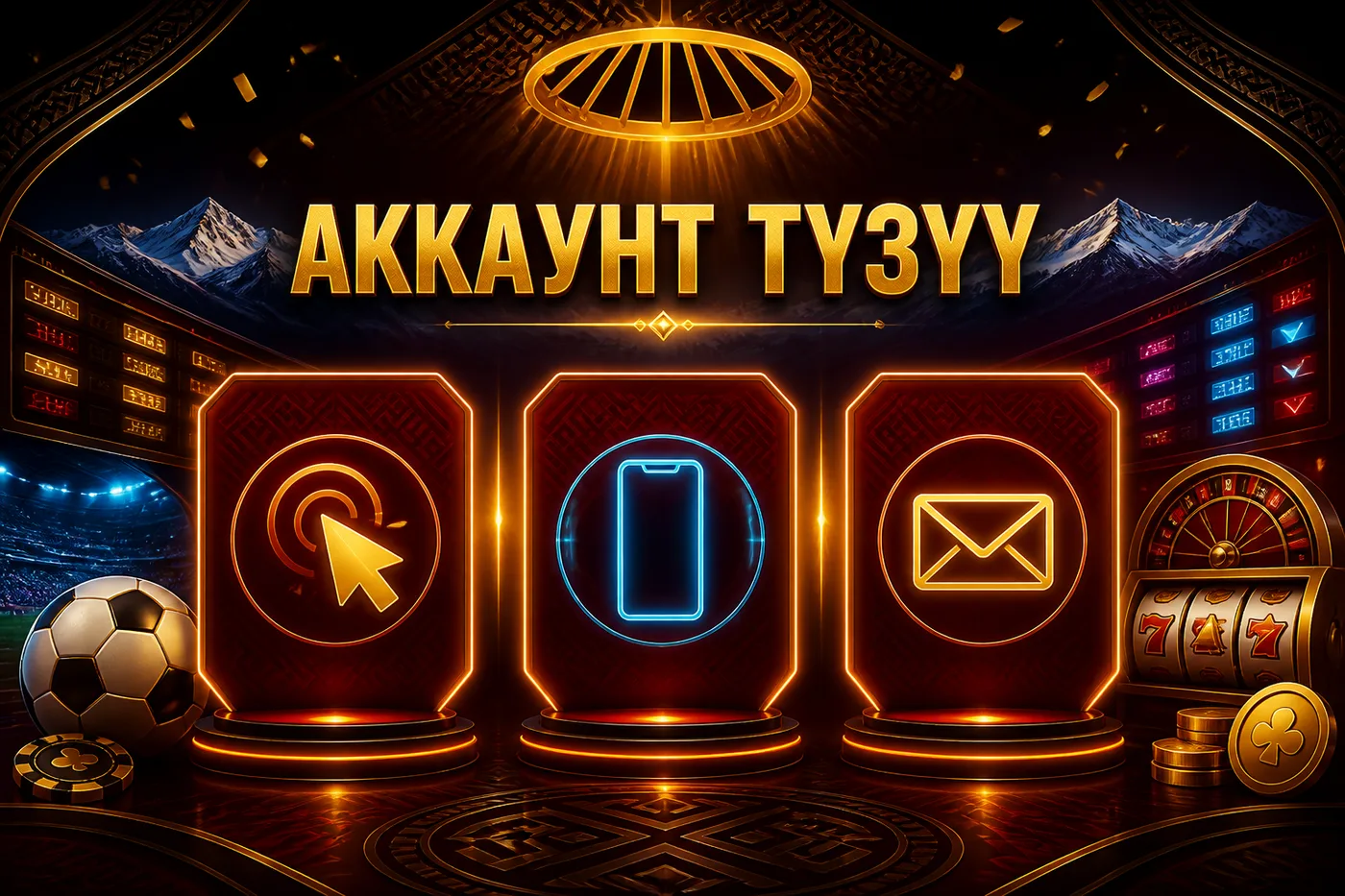 Аккаунт түзүү
